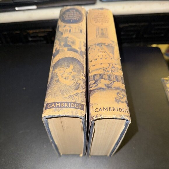 Set Of 2 THE SHORTER CAMBRIDGE MEDIEVAL HISTORY 1952 VOLUMES 1 & 2 ILLUSTRATED - Picture 8 of 16